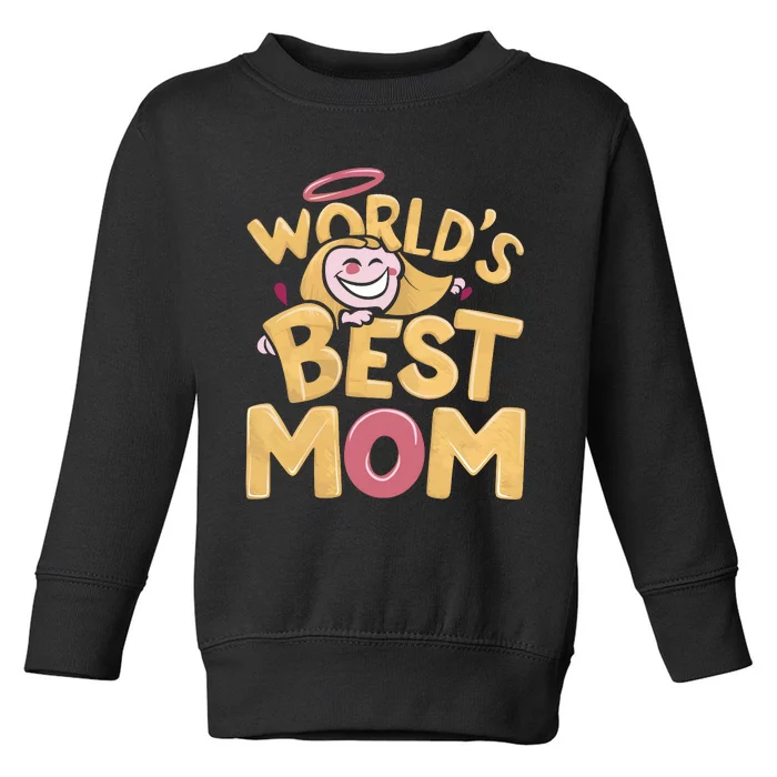 MotherS Day Celebration Graphic Toddler Sweatshirt