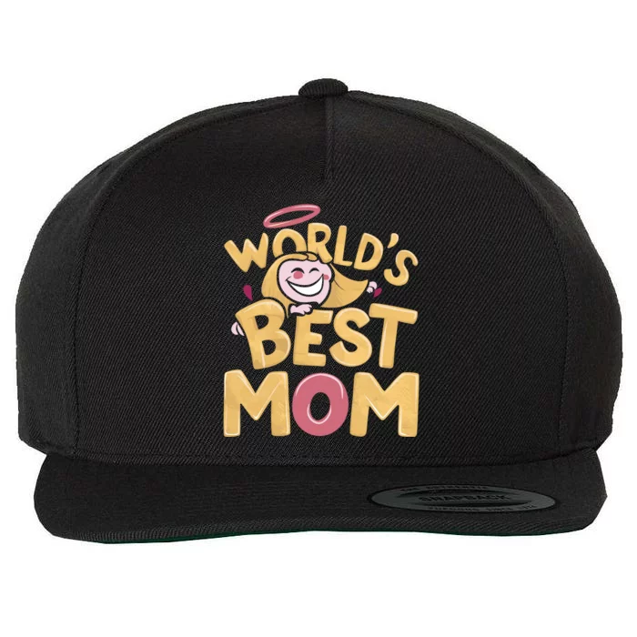 MotherS Day Celebration Graphic Wool Snapback Cap