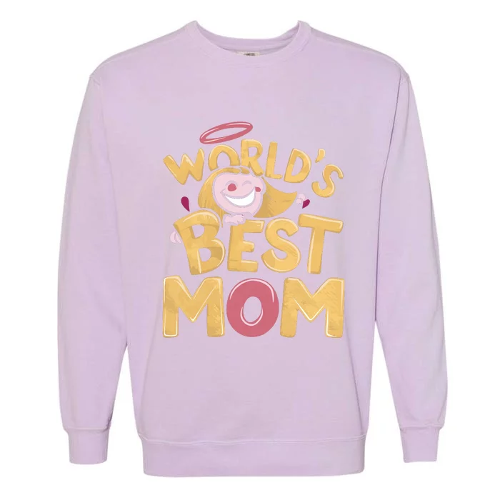 MotherS Day Celebration Graphic Garment-Dyed Sweatshirt