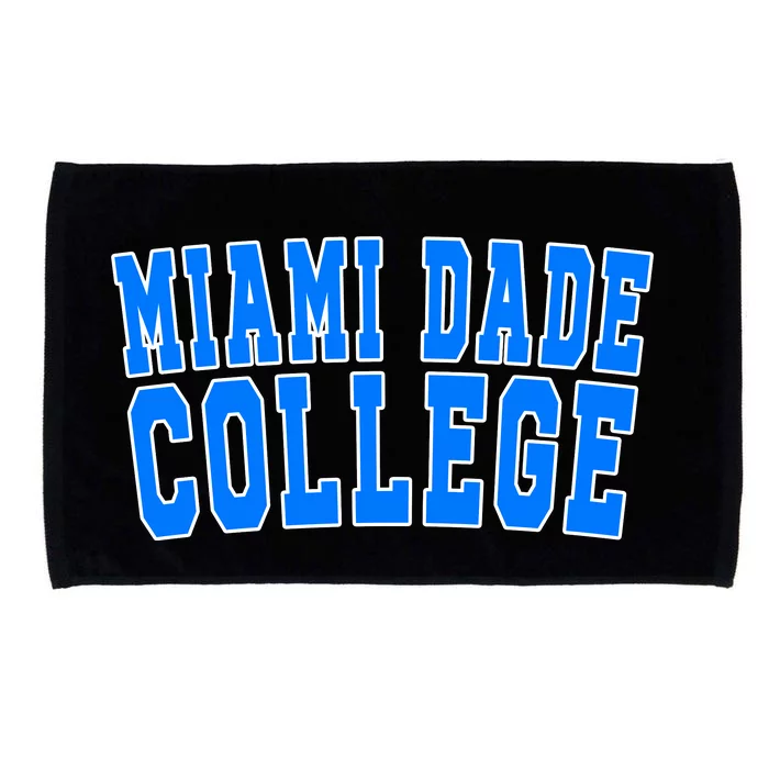 Miami Dade College Microfiber Hand Towel