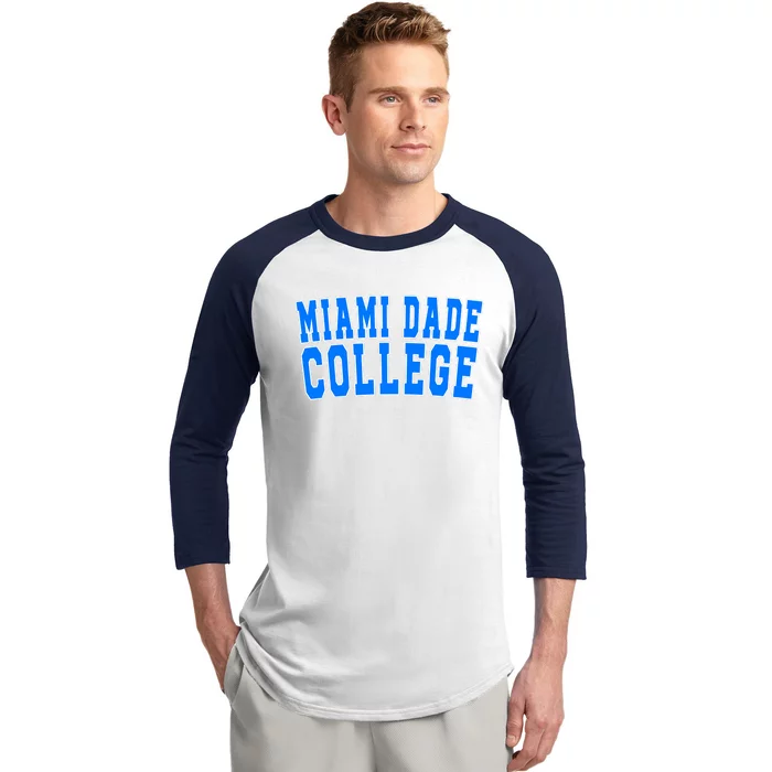 Miami Dade College Baseball Sleeve Shirt