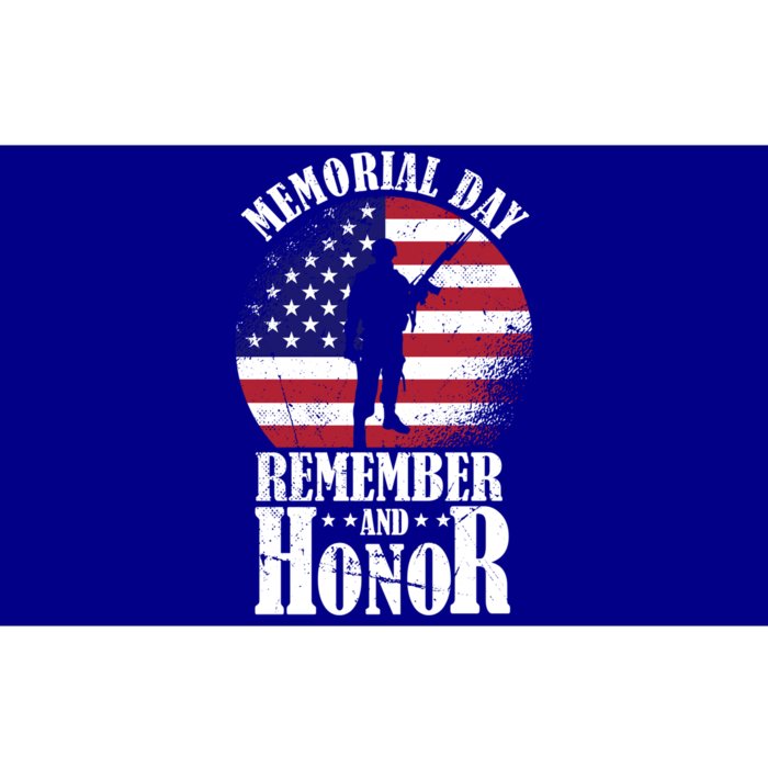 Memorial Day Cute Gift Honor And Remember The Fallen Gift Bumper Sticker