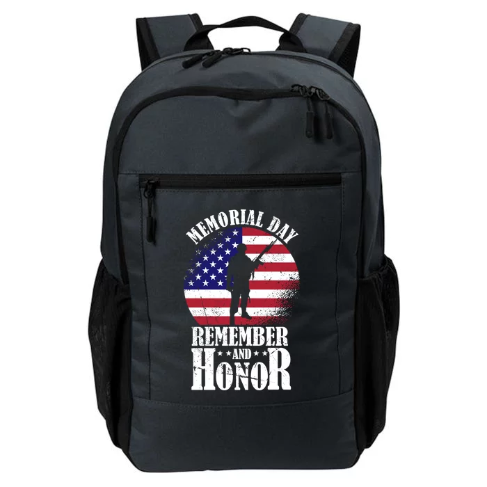 Memorial Day Cute Gift Honor And Remember The Fallen Gift Daily Commute Backpack