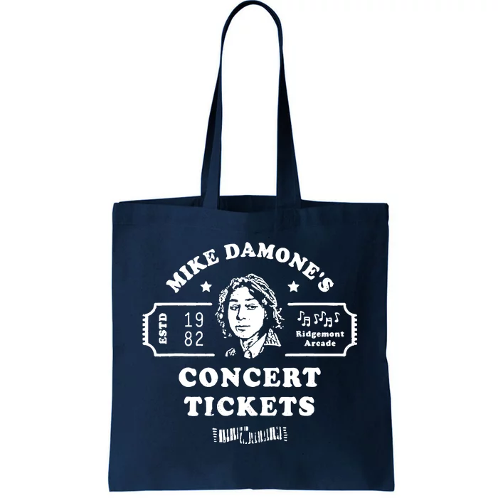 Mike Damones Concert Tickets Apparel Tote Bag