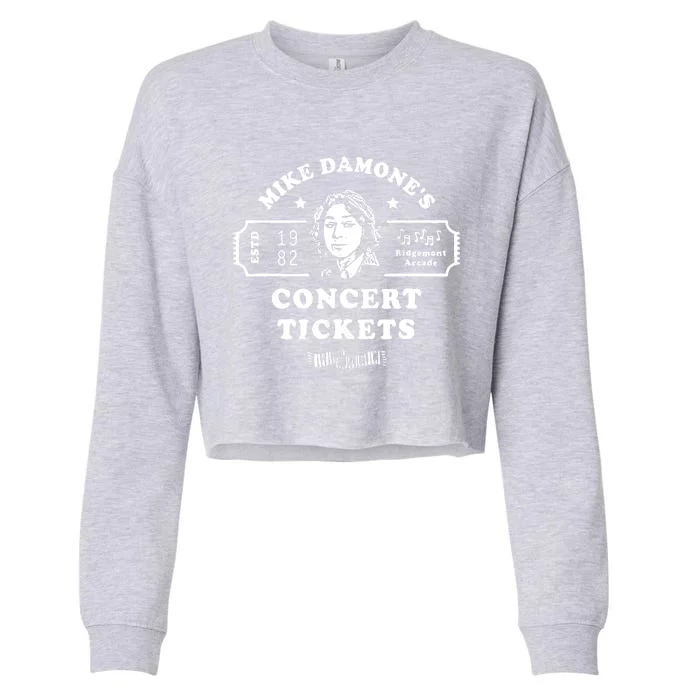 Mike Damones Concert Tickets Apparel Cropped Pullover Crew