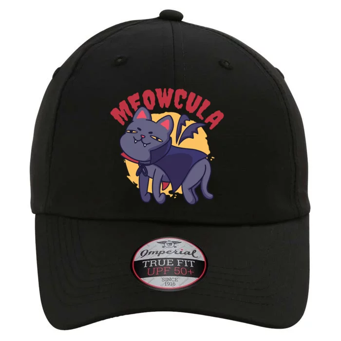 Meow Dracula Cat Cartoon The Original Performance Cap