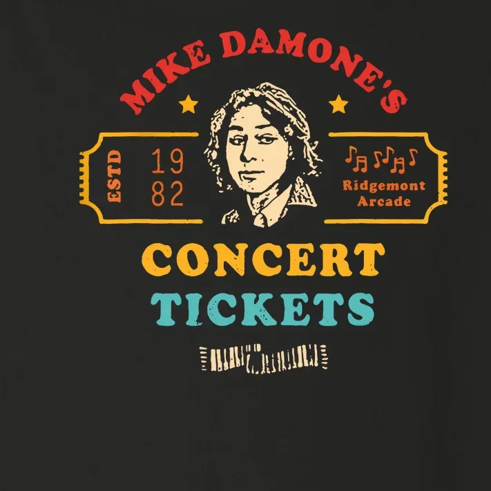 Mike Damones Concert Tickets Retro Toddler Long Sleeve Shirt