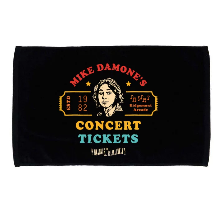 Mike Damones Concert Tickets Retro Microfiber Hand Towel