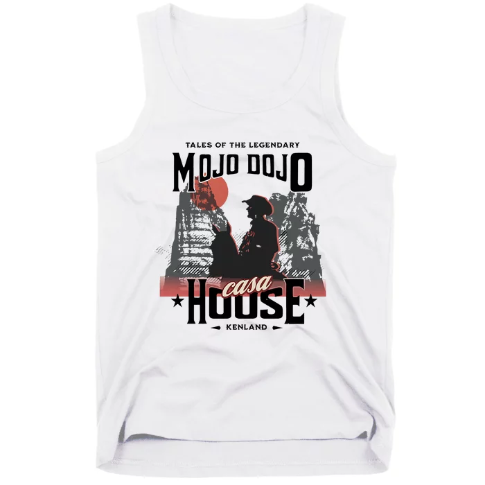 Mojo Dojo Casa House Funny Doll Trending Western Cowboy Tank Top