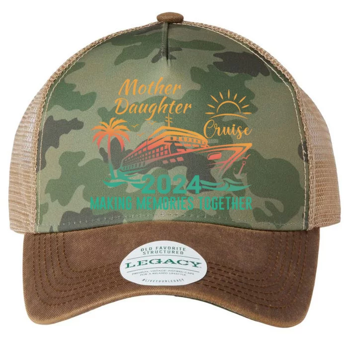 Mother Daughter Cruise 2024 Legacy Tie Dye Trucker Hat