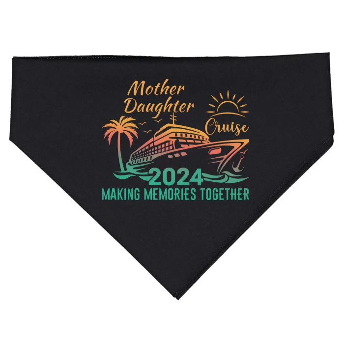 Mother Daughter Cruise 2024 USA-Made Doggie Bandana