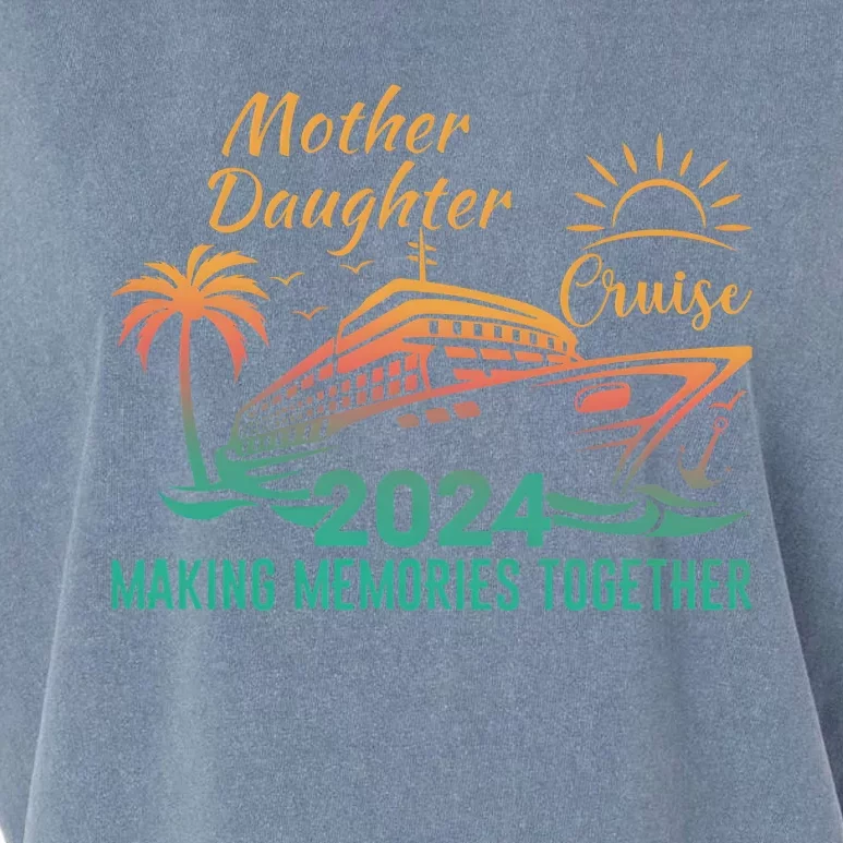 Mother Daughter Cruise 2024 Garment-Dyed Women's Muscle Tee