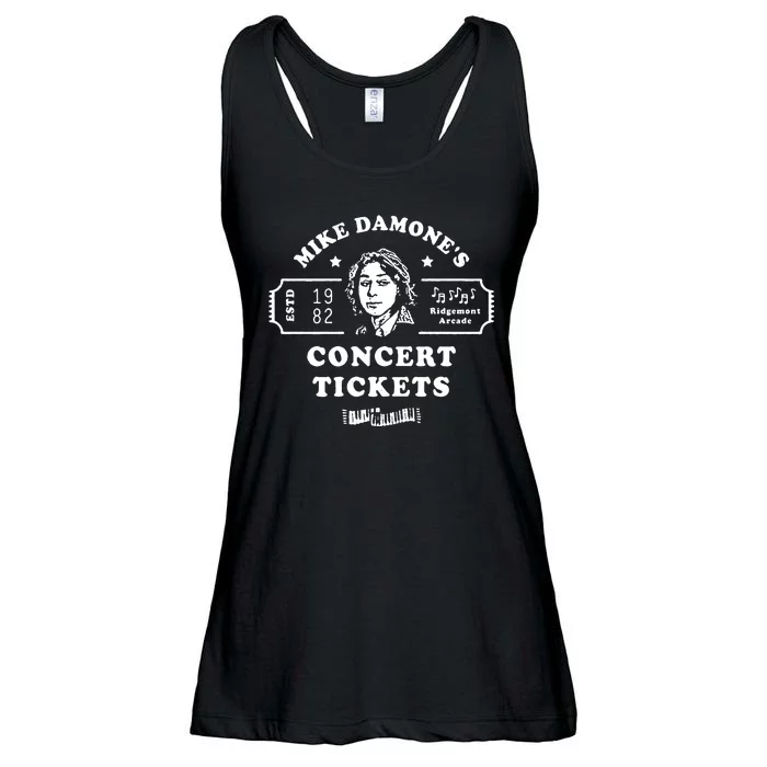 Mike Damone Concer Tickets 1982 Estd Ladies Essential Flowy Tank