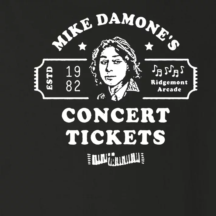 Mike Damone Concer Tickets 1982 Estd Toddler Long Sleeve Shirt