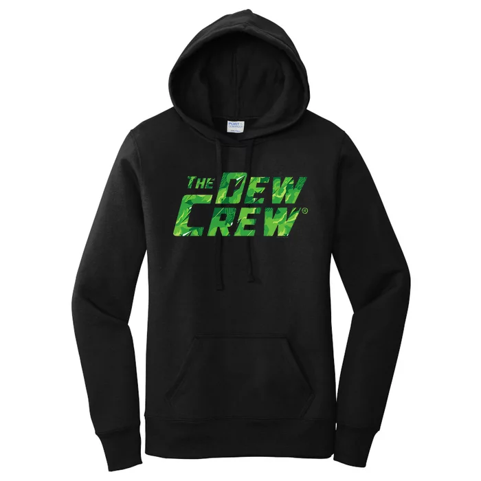 Mtn Dew Crew Camo Tagline Women's Pullover Hoodie