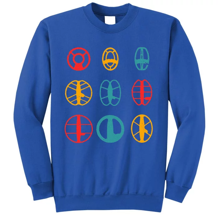 Metal Detecting Coils Cool Metal Detectorist Tall Sweatshirt