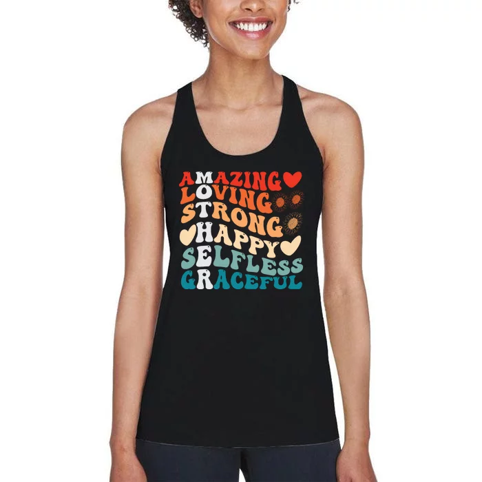 Mother Definition Cute Mothers Day Gift Women's Racerback Tank