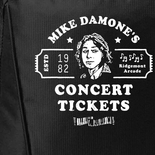 Mike Damones Concert Tickets Apparel City Backpack