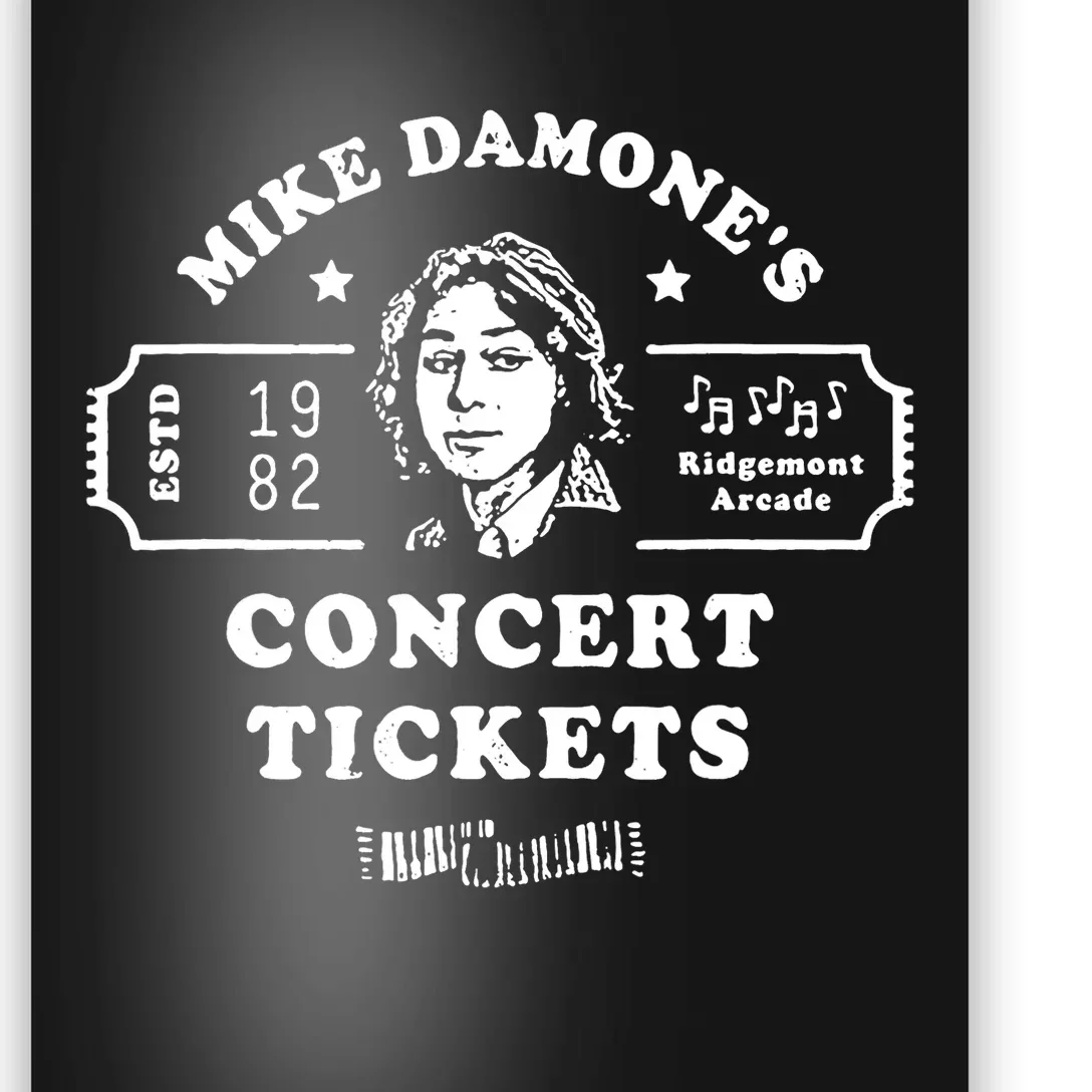 Mike Damones Concert Tickets Apparel Poster