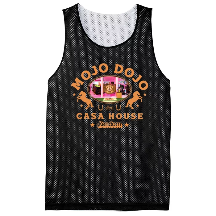 Mojo Dojo Casa House Western Mesh Reversible Basketball Jersey Tank