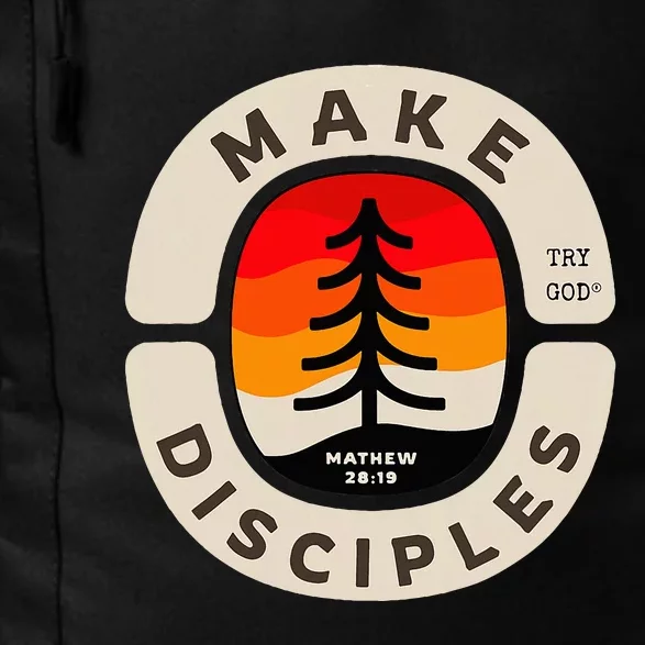 Make Disciples Christian Bible Verse Matthew 281820 Daily Commute Backpack