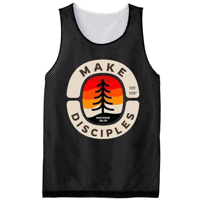 Make Disciples Christian Bible Verse Matthew 281820 Mesh Reversible Basketball Jersey Tank