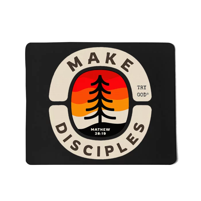 Make Disciples Christian Bible Verse Matthew 281820 Mousepad