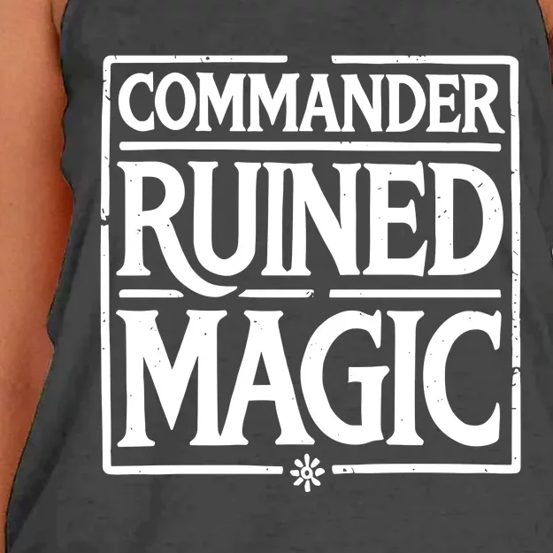 Martin Dominguez Commander Ruined Magic Women's Knotted Racerback Tank