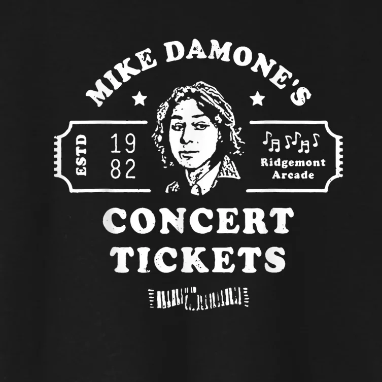 Mike Damones Concert Tickets Apparel Women's Crop Top Tee