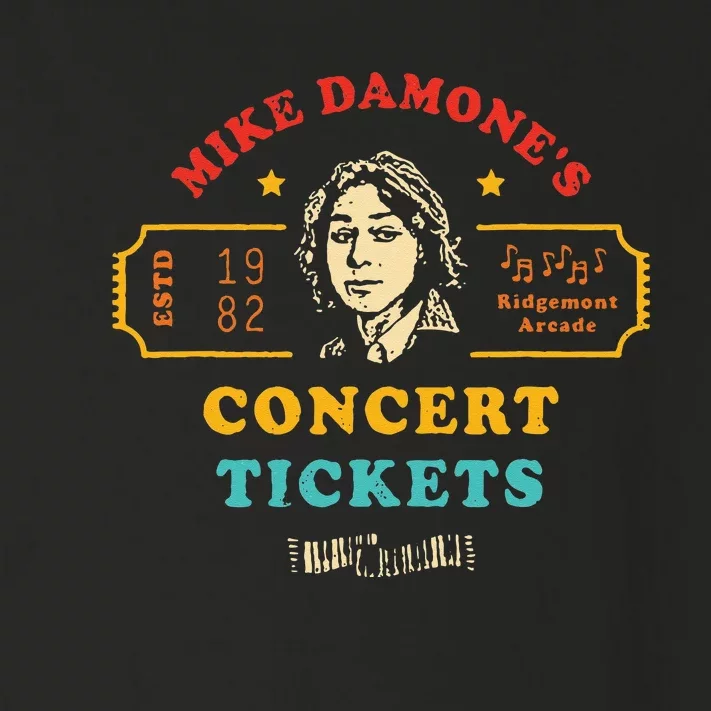 Mike Damone's Concert Tickets Retro Toddler Long Sleeve Shirt