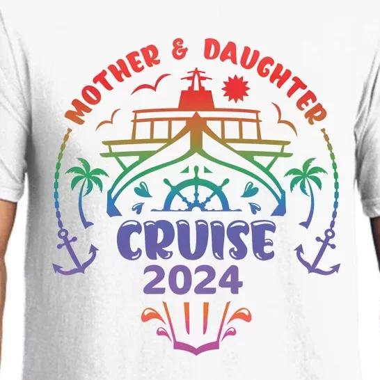 Mother Daughter Cruise 2024 Cruising Matching Team Pajama Set