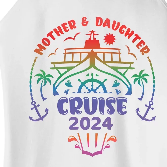 Mother Daughter Cruise 2024 Cruising Matching Team Women’s Perfect Tri Rocker Tank