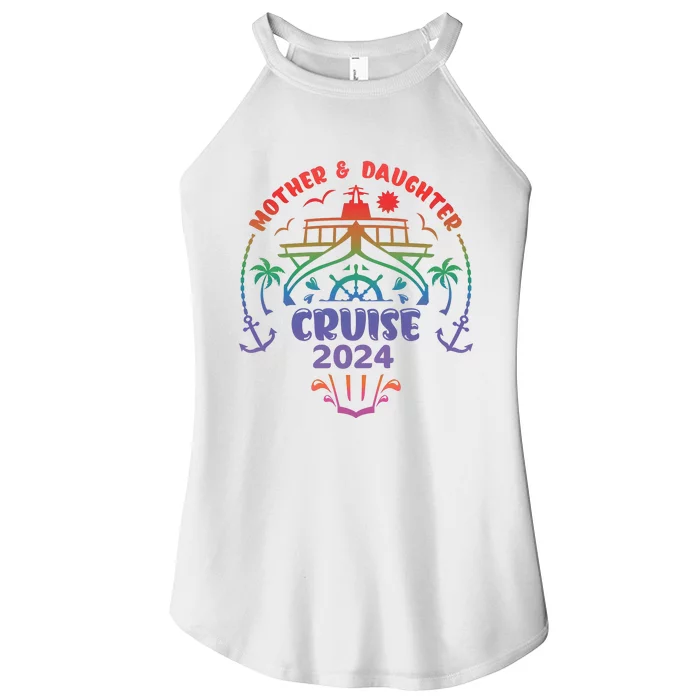 Mother Daughter Cruise 2024 Cruising Matching Team Women’s Perfect Tri Rocker Tank