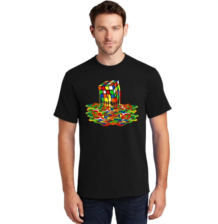 Melting Down Cube Tall T-Shirt