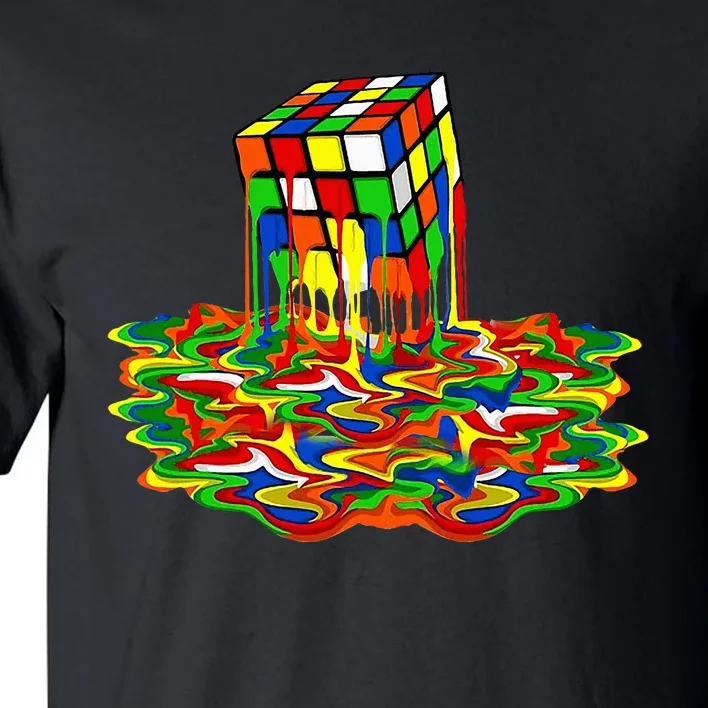 Melting Down Cube Tall T-Shirt