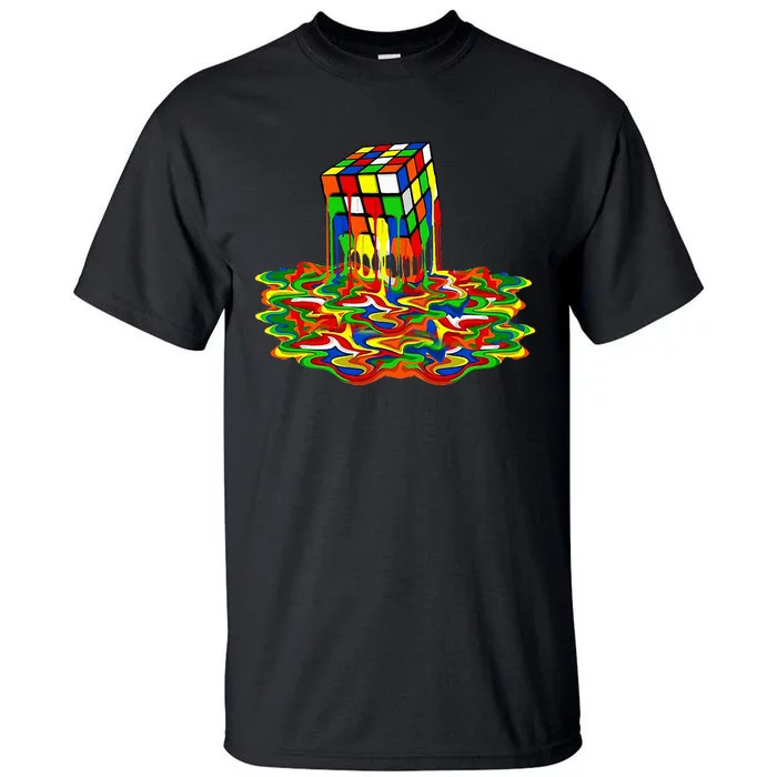 Melting Down Cube Tall T-Shirt