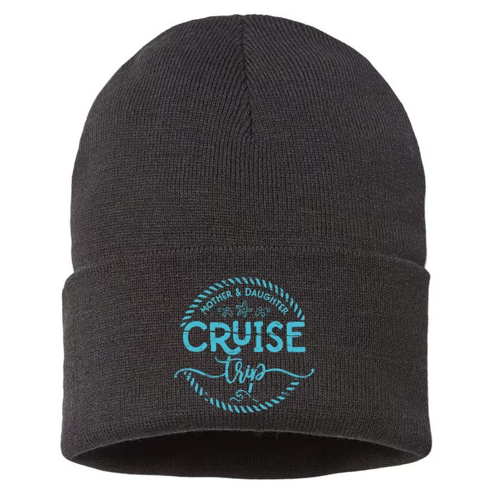 Mother Daughter Cruise Trip Sustainable Knit Beanie