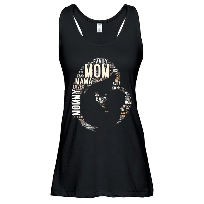 MotherS Day Celebration Mom And Baby Love Ladies Essential Flowy Tank