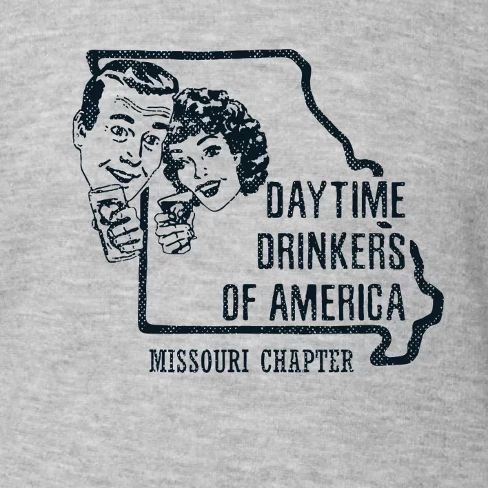 Missouri Daytime Drinkers Beer Wine Toddler Sweatshirt