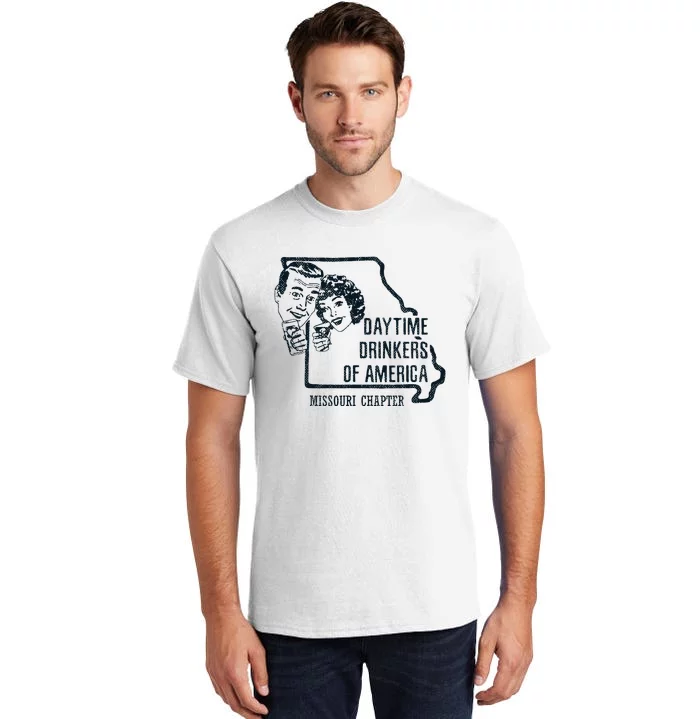 Missouri Daytime Drinkers Beer Wine Tall T-Shirt