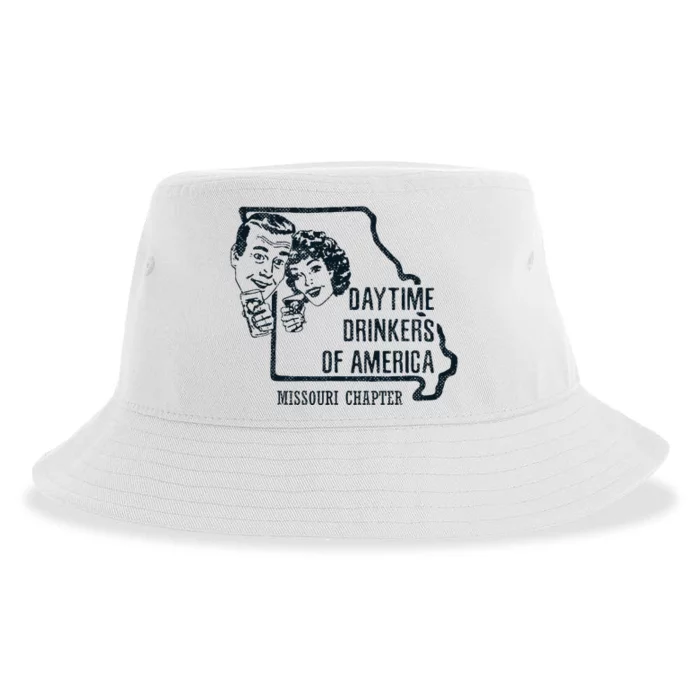 Missouri Daytime Drinkers Beer Wine Sustainable Bucket Hat