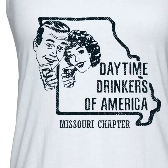 Missouri Daytime Drinkers Beer Wine Ladies Essential Flowy Tank