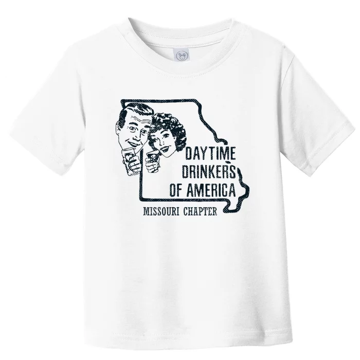 Missouri Daytime Drinkers Beer Wine Toddler T-Shirt