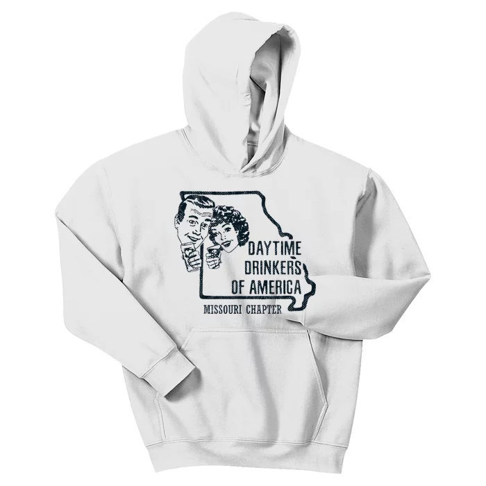 Missouri Daytime Drinkers Beer Wine Kids Hoodie