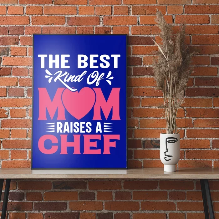 Mothers Day Design For Chef Mom Gift Poster