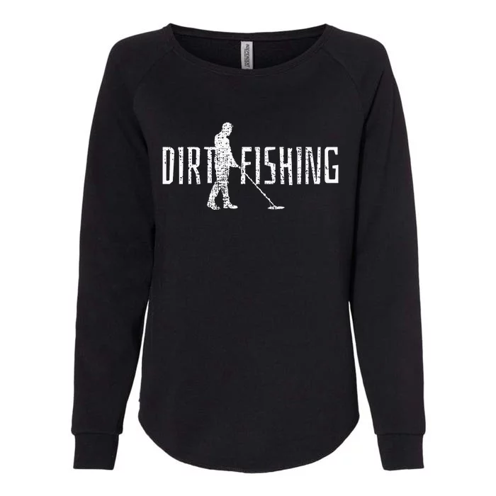 Metal Detecting Detector Detection Fishing Womens California Wash Sweatshirt