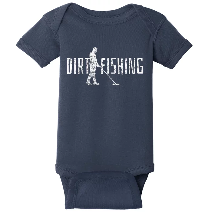 Metal Detecting Detector Detection Fishing Baby Bodysuit