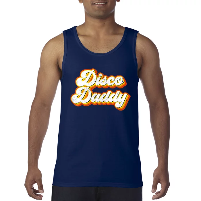 Mens Disco Daddy Retro Matching 60's Costume Tank Top | TeeShirtPalace