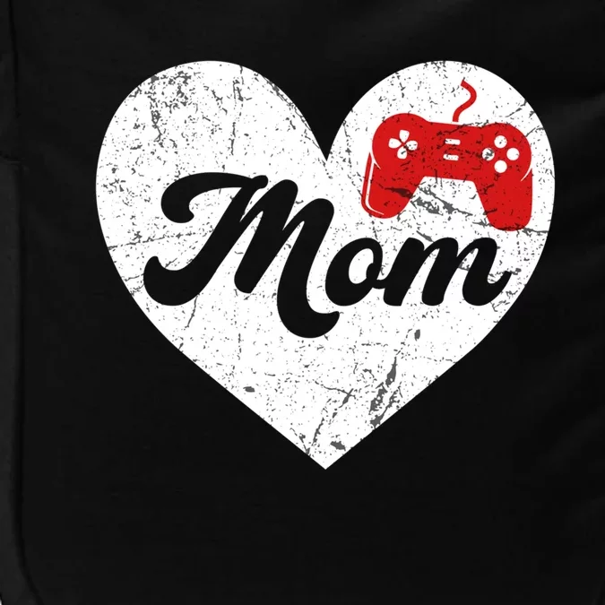 Mother's Day Distressed Heart Video Game Mom Mama Sport Fan Gift Impact Tech Backpack