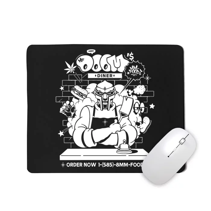 Mf Doom Diner Chef Doom Mousepad